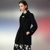 EITIE爱特爱春季新款时尚气质收腰毛呢大衣外套7714402 商品缩略图7