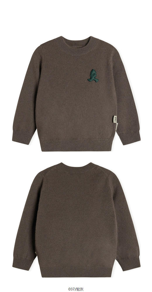 jnby   24年冬款   长袖套头羊绒衫   YOA311070 商品图6