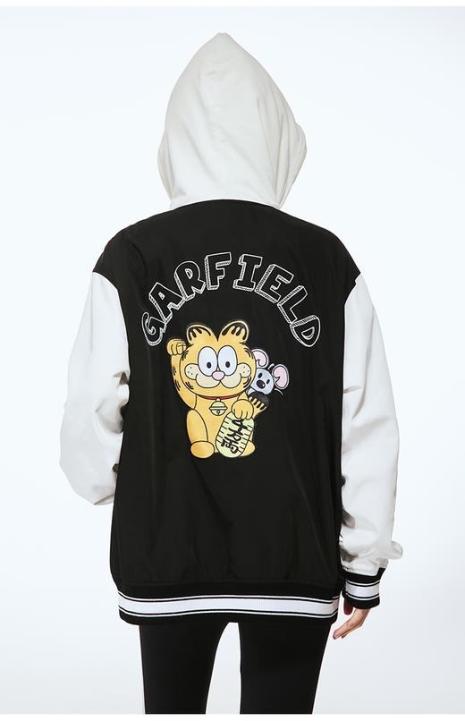 【潮流特推】FUN x Garfield 加菲猫联名款 棉服夹克外套  男女同款 FGW63303B 商品图1