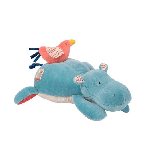 Moulin Roty 小象玩偶 多功能/启蒙玩偶 适合0岁以上 协助婴儿感官发育 可悬挂 森林和原野系列 法国品牌-658042 商品图6