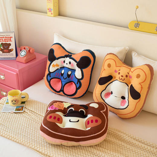 坐垫儿童可爱办公室卡通库洛学生加厚玉桂椅子垫加厚软防滑蒲团垫 商品图3