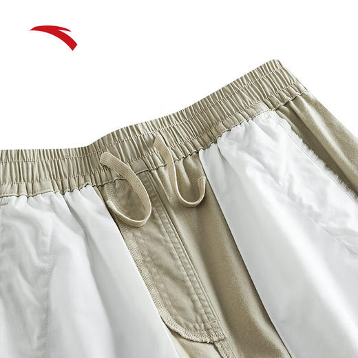 安踏（ANTA）美式休闲工装裤男秋冬季新款卡其色宽松直筒裤伞兵裤172448502 商品图1