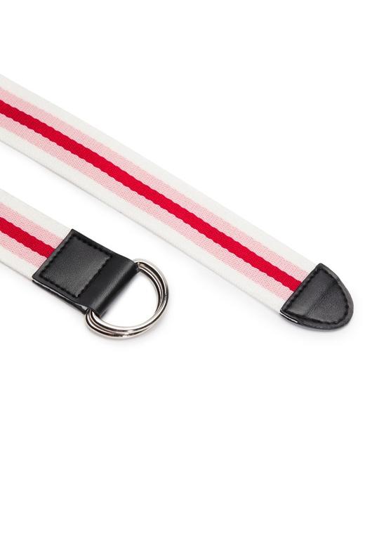 SUMMER & SAGE 拼色条纹休闲帆布腰带 6644 商品图3