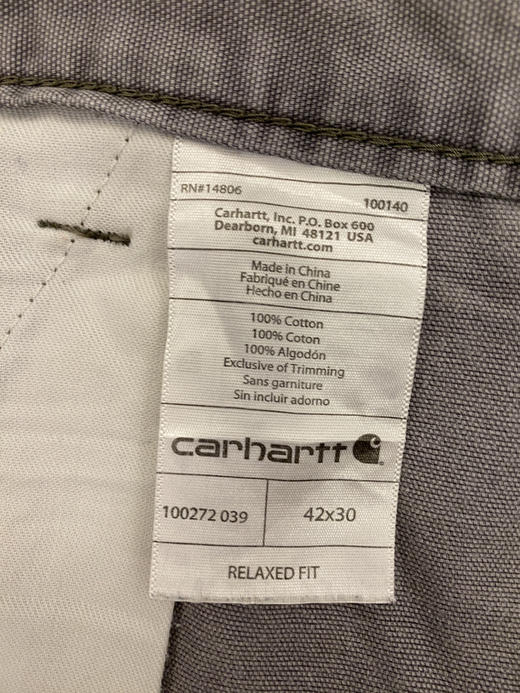 Carhartt 卡哈特 工装长裤（42”） （102 cm）_WLP(6) 商品图2