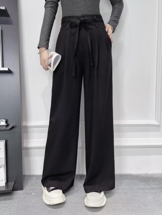 HJ3L68时尚百搭西装裤~漆黑 商品图0