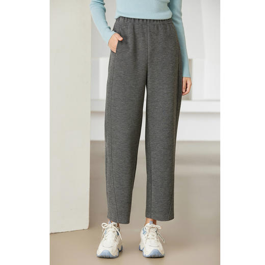 乔万尼秋冬新款舒适显瘦哈伦裤EM4F667 商品图2