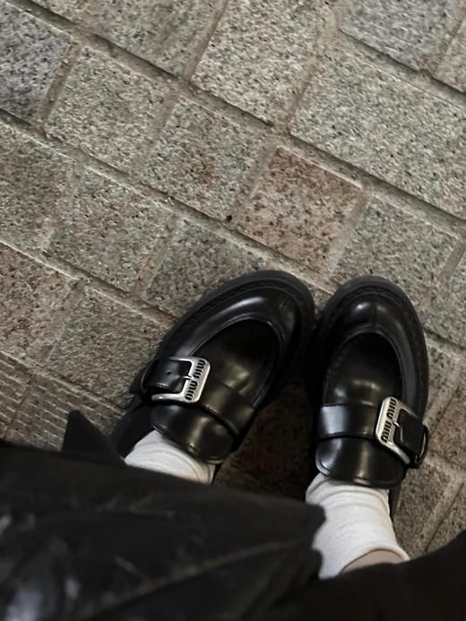 缪缪厚底玛丽珍乐福鞋（HC） 商品图3