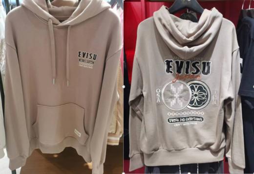 EVISU 男 卫衣 2EAHTM3SW1080RXBLKX 商品图0