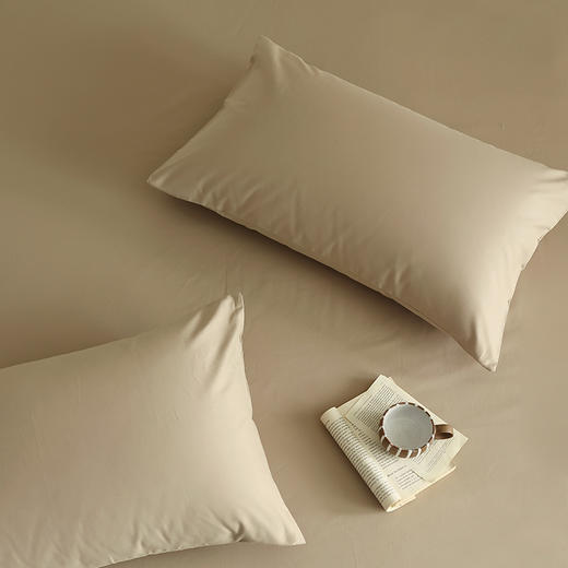 老米优品🎈单只/一对【100支全棉 单品磨毛枕套】好品质磨毛枕套！纯色中厚长绒棉枕套 单独枕套！ 商品图6