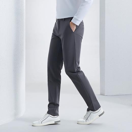 【四面弹】柒牌男装锦氨休闲裤男2024秋季新款商务通勤直筒长裤子	127H70420 商品图1