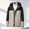 【可拆卸帽】【新款DK】大依优型大码男装棉服连帽户外棉衣夹克加肥加大休闲夹克胖子外套上衣 商品缩略图0