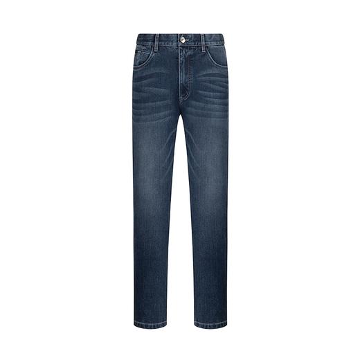 【巴玛石】柒牌男装牛仔裤男2024秋冬新款休闲商务中青年直筒长裤	127H71500 商品图4