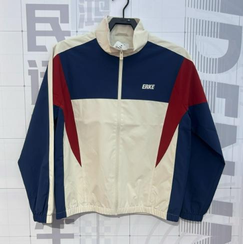 鸿星尔克男装2024秋季新款运动外套时尚夹克休闲学生11224303166 商品图0