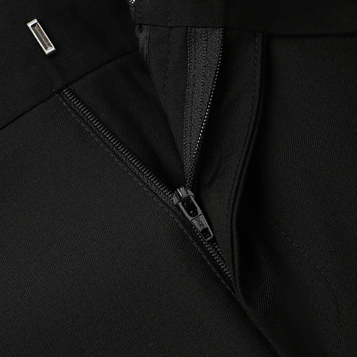 【犀牛褶】柒牌TR垂感西裤男2025秋季新款商务休闲修身直筒长裤子	127H70040 商品图2