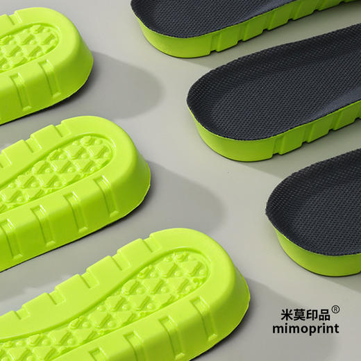 【除臭不冻脚】米莫印品高弹运动鞋垫/恒温鞋垫  艾草除臭睬屎感舒适减震 透气网眼清爽不闷脚 吸汗透气男女同款鞋垫 商品图11