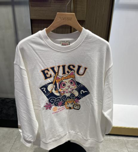 EVISU 女 卫衣 2ESHTW3SW333OSOWHT 商品图0