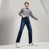 【含羊毛】柒牌水洗牛仔裤男2024秋冬新款时尚潮流中青年直筒长裤	127H72500 商品缩略图3