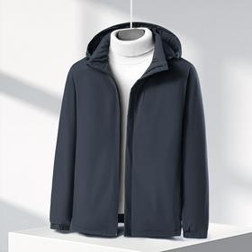 【可拆卸帽】【新款DK】大依优型大码男装棉服连帽户外棉衣夹克加肥加大休闲夹克胖子外套上衣