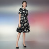 EITIE爱特爱春季新款修身显瘦收腰印花连衣裙7777401 商品缩略图3