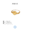 订购8周到｜Temple of the sun-Aria-925银镀18k金 印章戒指［澳大利亚设计师］ 商品缩略图4
