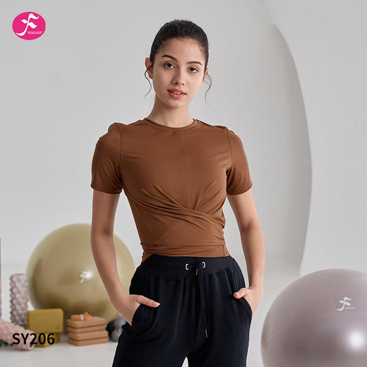 一梵系绳短袖罩衫 2个色 商品图0