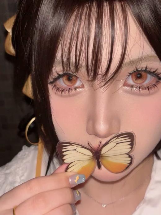 illusionDuck 半年抛 晨迹海蝶 直径14.5mm着色13.8mm 商品图0