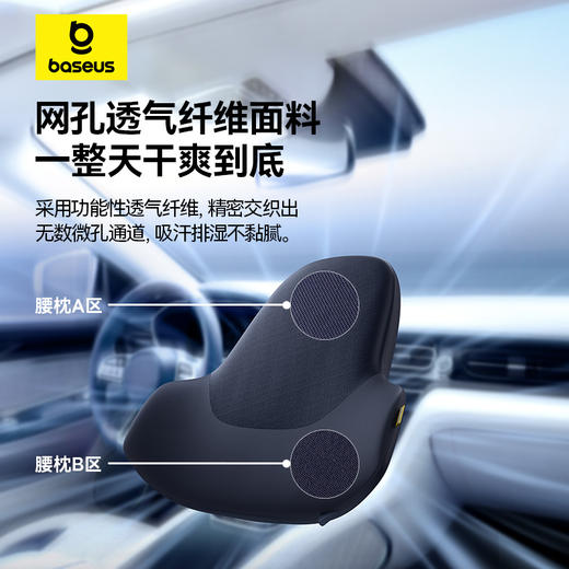 倍思 PrimeTrip VH1 透气汽车腰枕 商品图2