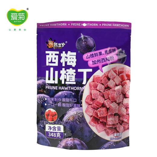 熊三岁西梅山楂丁348g 商品图0