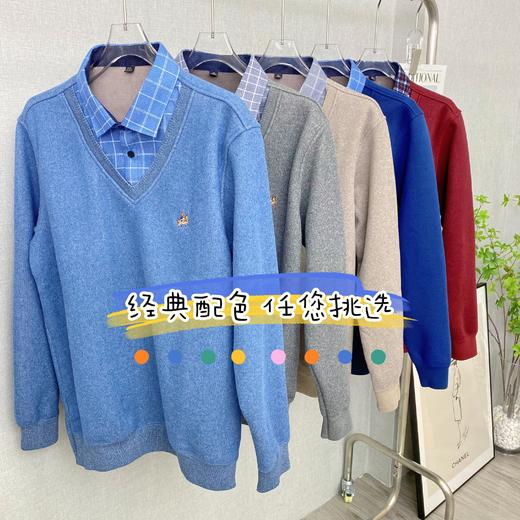 【雅度鸟男士加绒衬衣假两件】💗，🤩完全不输大牌品质的加绒衬衣假两件‼ ✅只要89元就能得到300+衬衣的品质！绝对的诚意满满！ 商品图0