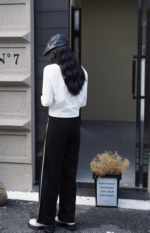 反领下不规则个性长袖衫9421020062 商品图7