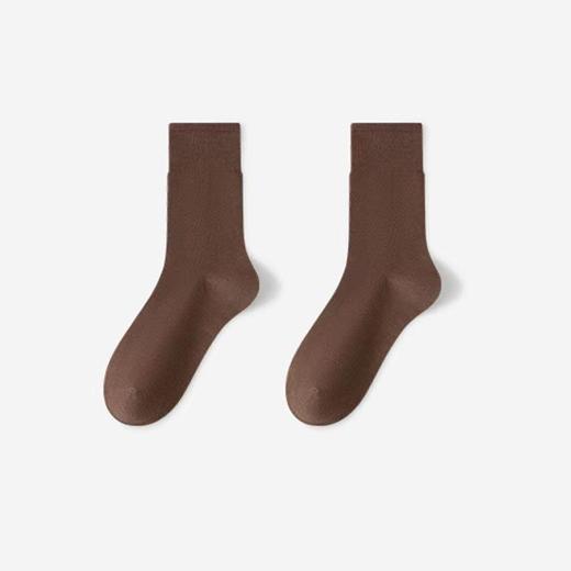 秋冬长筒袜六色中筒袜女袜日系堆堆袜 商品图7