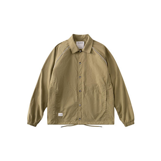 吃茶去chichaqu24秋冬反光教练夹克轻量街头休闲运动轻薄百搭男女 商品图4