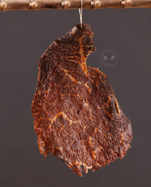 谷物饲养 原切雪花和牛肉干  奶香味十足，配料干净 商品图0