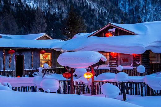 东北“冰雪王国”丨雪乡童话世界、梦幻雾凇岛、“雪域仙境”四方顶子、镜泊湖冰瀑、小众铁路小镇、东北虎雪地捕食、哈尔滨冰雪大世界8天纯玩团 商品图12