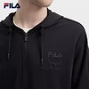 3件折上7折【自营】FILA/斐乐  斐乐男士针织连帽外套2024秋新款时尚休闲简约舒适上衣 F11M438503FBK 商品缩略图4