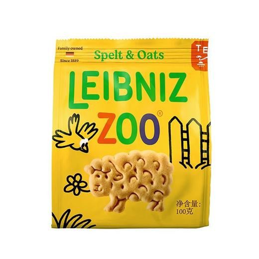 百乐顺 莱布尼兹动物型燕麦饼干 100g/袋 商品图0
