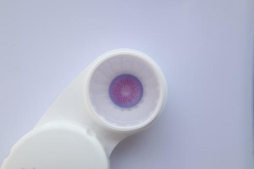 serltyca 紫藤花妖紫 日抛 6片 14.2mm 参考着色 13.5mm 基弧 8.6 含水 55% 韩国进口 商品图4