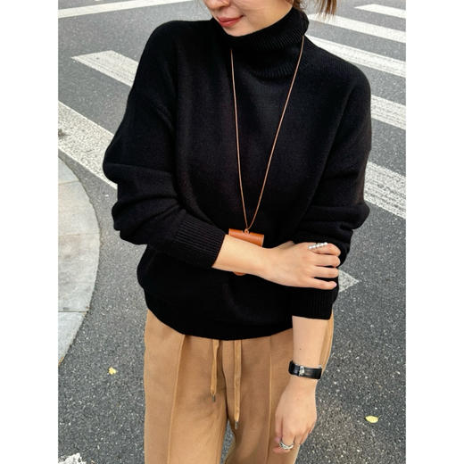 2411214    max高领 100%羊绒衫 商品图2