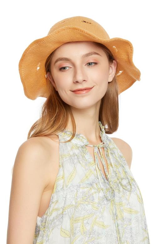 HAYES 波浪边圆顶渔夫帽 6718 商品图0