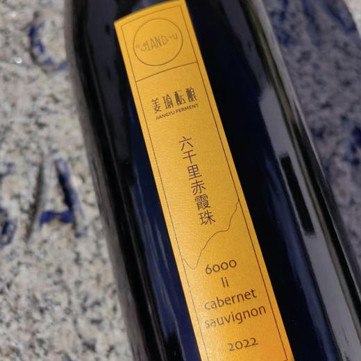 姜瑜酝酿六千里赤霞珠2022 商品图2