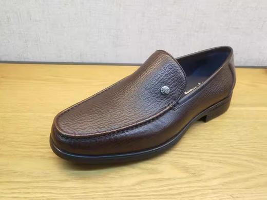 豪行男鞋12154701舒适休闲商务正装皮鞋青年单鞋 商品图1