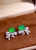 18K祖母绿耳钉 1.90ct 商品缩略图3
