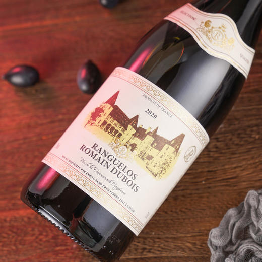 【法国原瓶进口】瑾瑜白鹿堡朗克鲁 罗曼奥丁红葡萄酒  750ml双支 礼袋装 商品图5