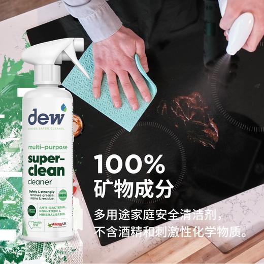 英国进口Dew 超净多用途清洁剂 500ml 婴儿推车座椅玩具免洗清洁除菌喷雾 商品图3
