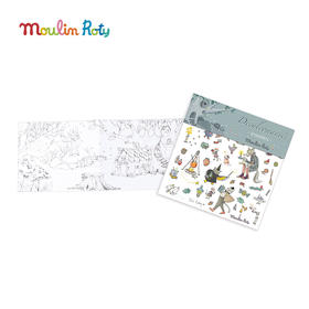 Moulin Roty 小时光主题 转印贴 适合三岁以上 转印效果极佳 法国品牌- 711354