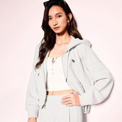 小鹿外套卫衣外套女秋冬即墨卫衣女士男士慵懒风新品百搭！情侣卫衣！ 商品图2