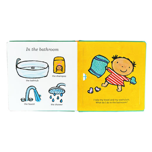 【clavis】My house 日常生活原版英文儿童绘本 商品图3