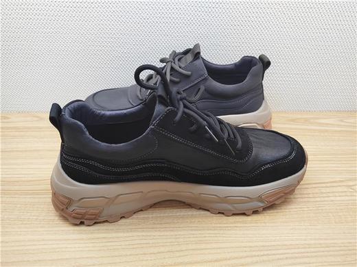 豪行秋冬新款12356821真皮时尚休闲男鞋运动鞋单鞋 商品图2