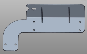 天线安装板焊合(左)9003G0002B0040D