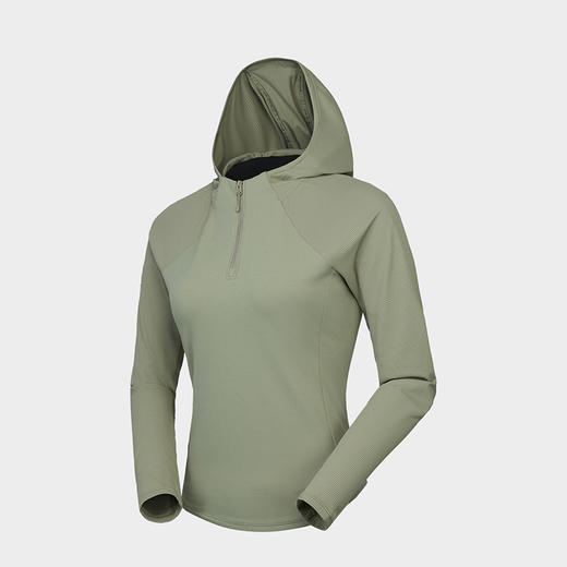 KAILAS凯乐石 户外运动 女款连帽功能长袖T恤 KG2437216【Z】 商品图1